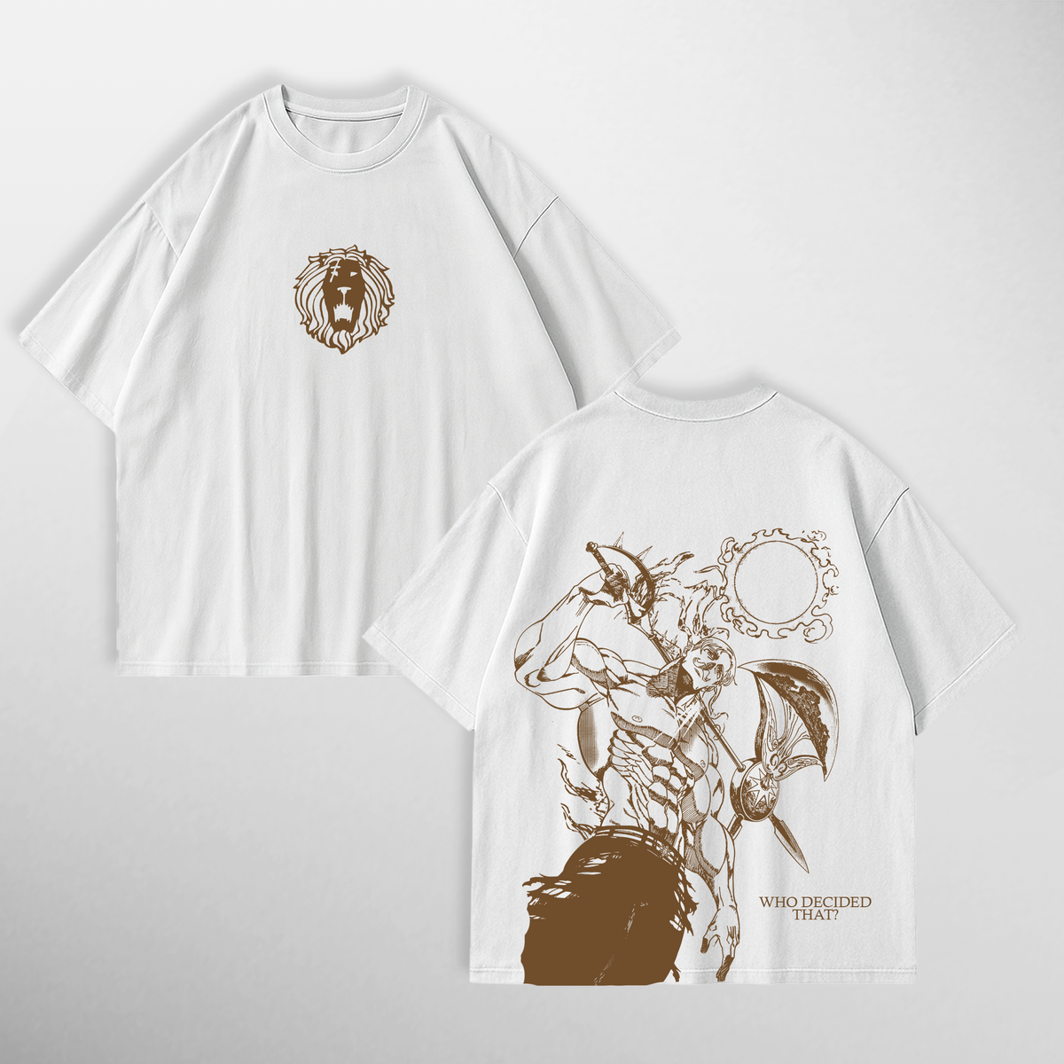 Camiseta Escanor: Orgullo del león III