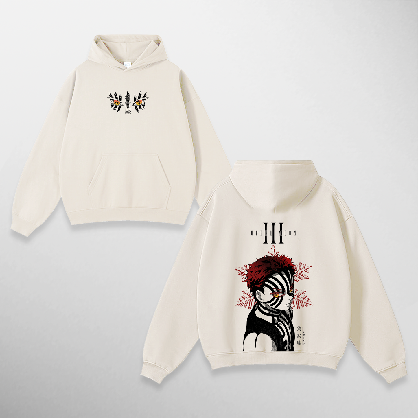 Akaza: Upper Three (hoodie)