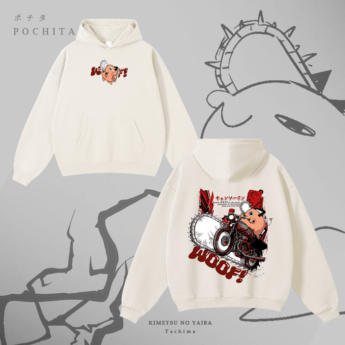 Pochita: WOOF!! (Hoodie)