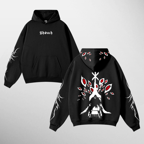 Hoodie Yhwach: The Almighty de Bleach, color negro