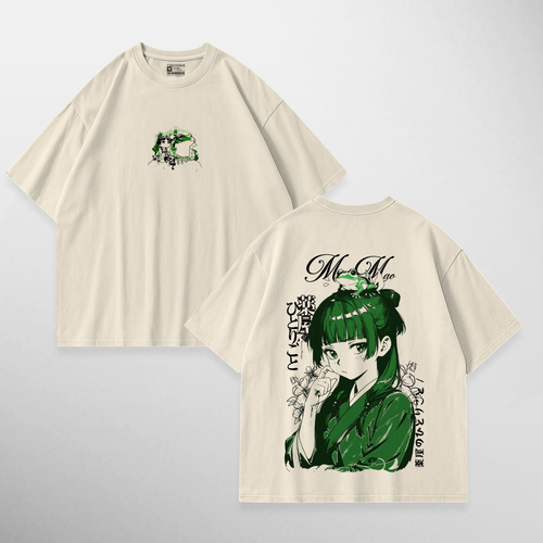 Camiseta Mao Mao: Apothecary III de The Apothecary Diaries, color vainilla
