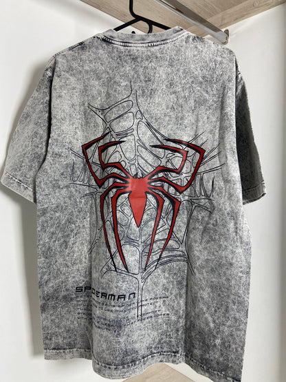 Spiderman acid wash talla L oversized