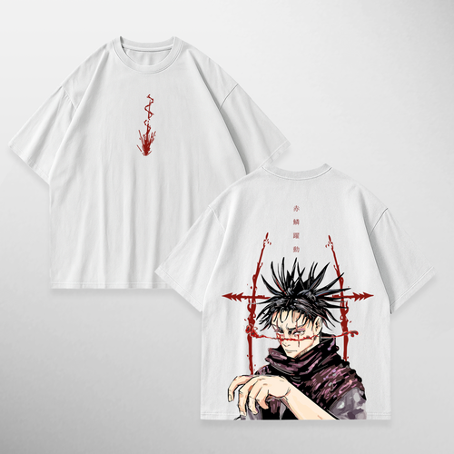 Camiseta Choso: Flowing Red Scale III de Jujutsu Kaisen, color blanco
