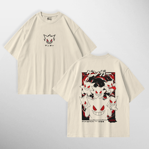 Camiseta Gengar: The Phantom V, color vainilla