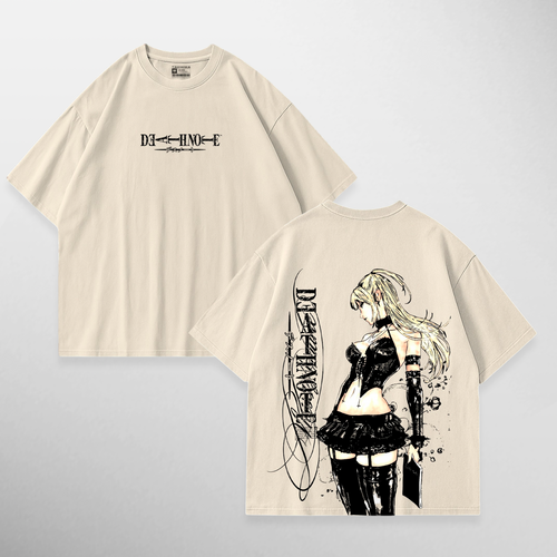 Camiseta Misa Amane: The second Kira II, color vainilla