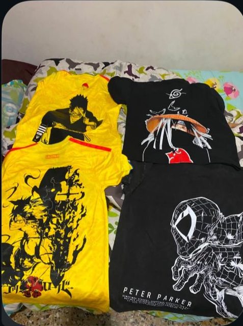 Foto que mandó un cliente con su pedido de Tachima